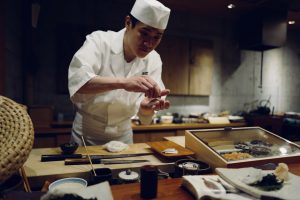 Chef cuisinier Japonais